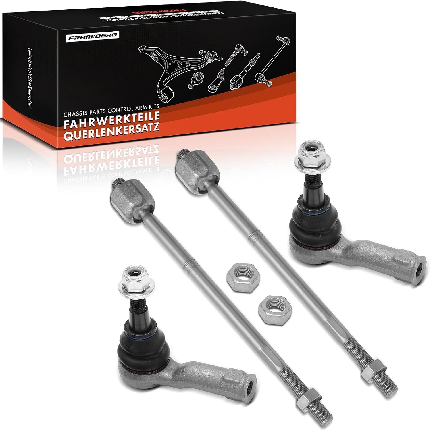 2x Spoorstangkoppen + 2x Draagarmkogels Vooras Range Rover IV L405/Sport L494 (57% korting)
