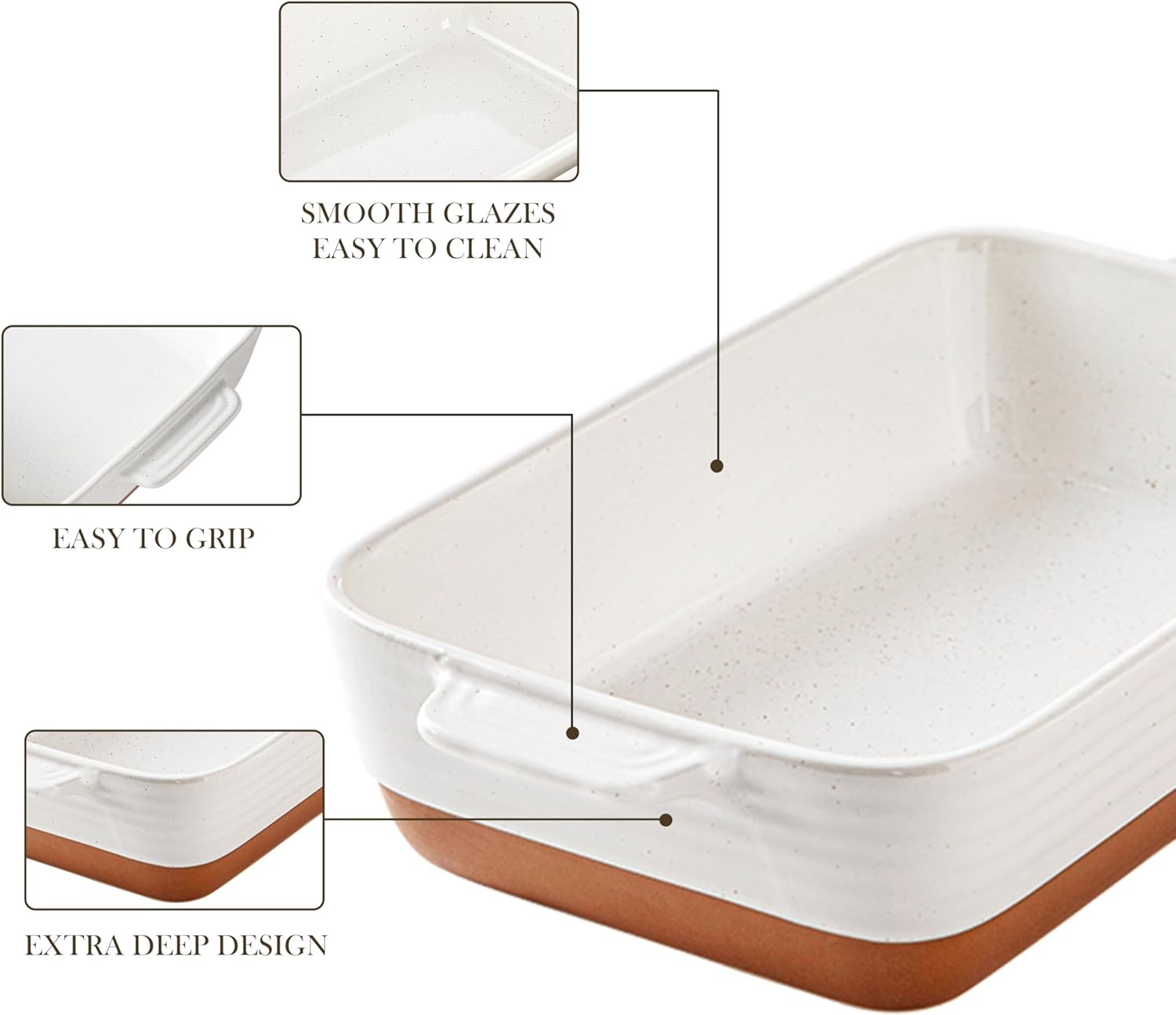 Ruime Ovenschaal Keramisch 35x24 cm, 4.8L - 57% Korting!