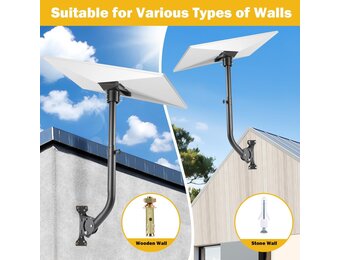 Starlink Gen 3 Montageset: Verstelbare Bevestiging voor Wand & Dak (29% Korting)