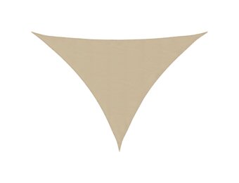 Driehoekig Zonnescherm 4x4x5,8m Beige Oxford Stof - 33% Korting!