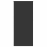 Verduisterend Rolgordijn Blackout 100x230 cm Zwart - 49% Korting