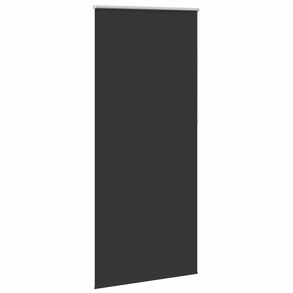 Verduisterend Rolgordijn Blackout 100x230 cm Zwart - 49% Korting