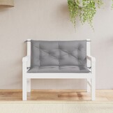 VidaXL Tuinbankkussens (2 stuks) - Grijs, Oxford Stof - 52% Korting