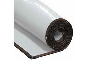 Doorzichtig Zeildoek 1x12m met Zeilringen - 37% Korting!