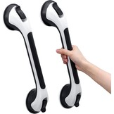 TAILI Douchehandgrepen Zwart (Set van 2) - 43cm - Zonder Boren