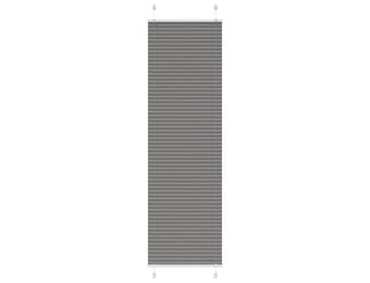 vidaXL Plissé rolgordijn Antraciet - 55x200 cm - 31% Korting