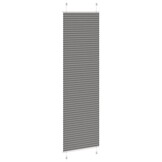 vidaXL Plissé Gordijn Antraciet 55x200 cm - 55% Korting