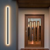 LED Wandlamp Donkergrijs 150cm IP54 45W Warm Wit 3000K (58% Korting)