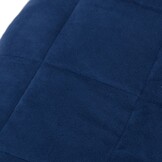 Verzwaringsdeken 150x200 cm 7 kg Blauw: Rustgevend Slaapcomfort met 34% Korting