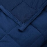 Verzwaringsdeken 150x200 cm 7 kg Blauw: Rustgevend Slaapcomfort met 34% Korting
