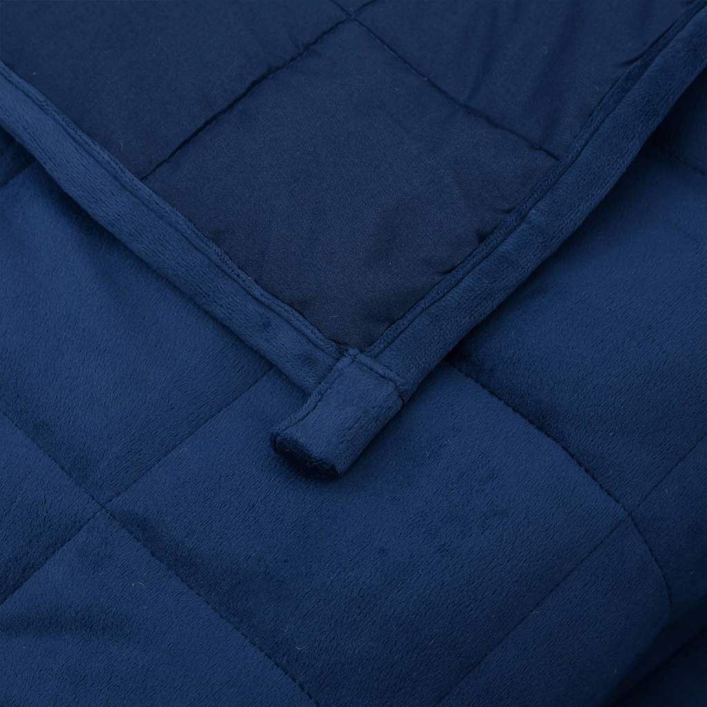 Verzwaringsdeken 150x200 cm 7 kg Blauw: Rustgevend Slaapcomfort met 34% Korting