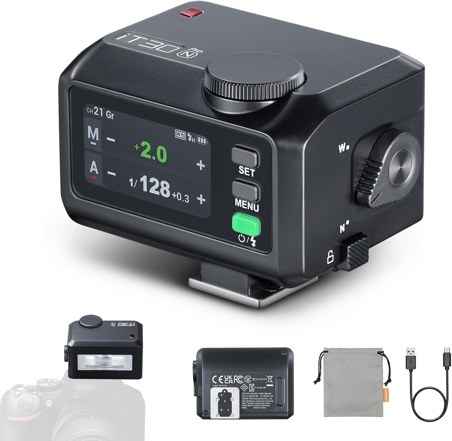 Godox IT30PRO N Flitser Nikon Z-Serie - 29% Korting