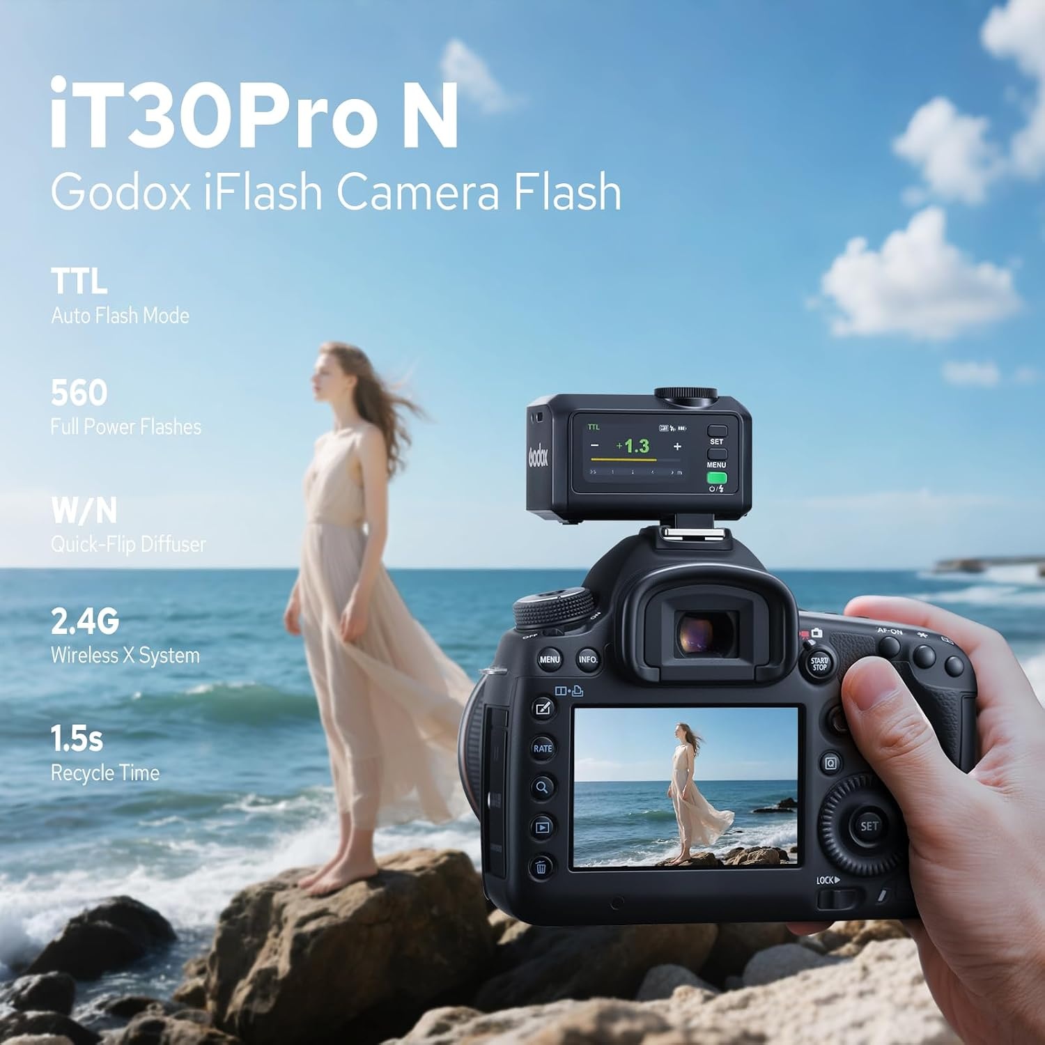 Godox IT30PRO N Flitser Nikon Z-Serie - 29% Korting