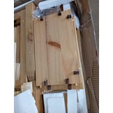 VidaXL Salontafel Grenenhout met Laden - 100x48x45 cm - 72% Korting