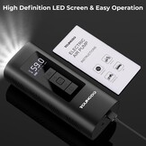 YOUNGDO Elektrische Fietspomp: 150 PSI, 6000 mAh, Snel Oppompen met Korting!