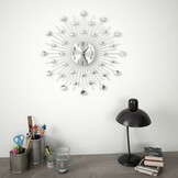 Moderne Wandklok vidaXL - 50 cm - Quartz - 59% Korting
