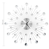 Moderne Wandklok vidaXL - 50 cm - Quartz - 59% Korting
