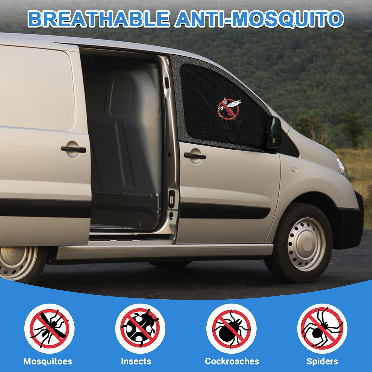 2x Magnetische Insectenhorren voor Citroen Jumpy/Peugeot Expert/Toyota Proace met 29% Korting