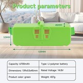 iRobot Roomba Accu 6700mAh 14.8V Li-ion - 45% Korting!