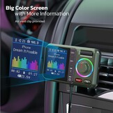 Bluetooth FM Transmitter Auto - Handsfree & Muziek (33% Korting)