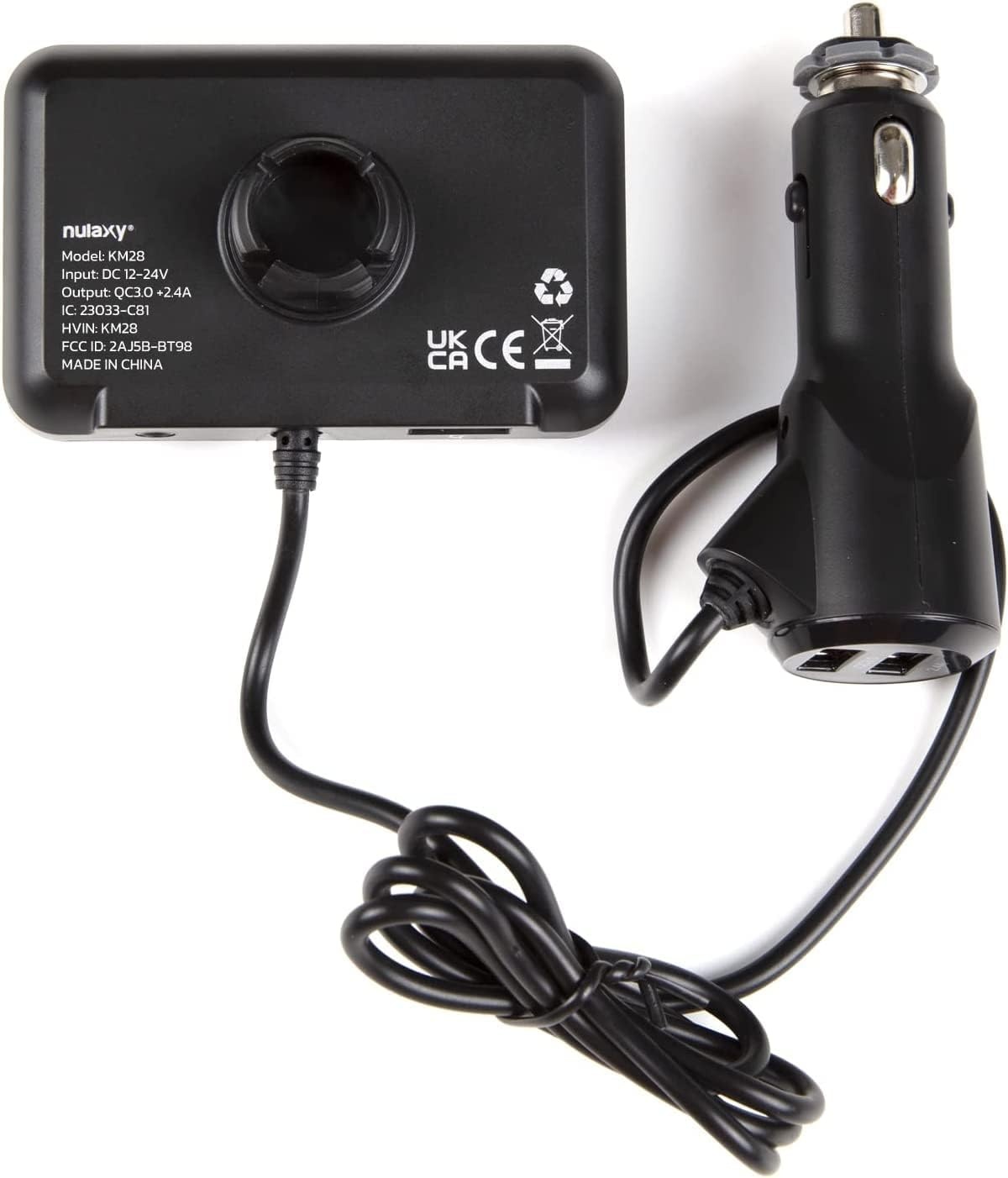 Bluetooth FM Transmitter Auto - Handsfree & Muziek (33% Korting)