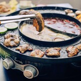 Elektrische Hotpot & BBQ Grill 2-in-1 (8 pers.) - 2200W - Rookloos