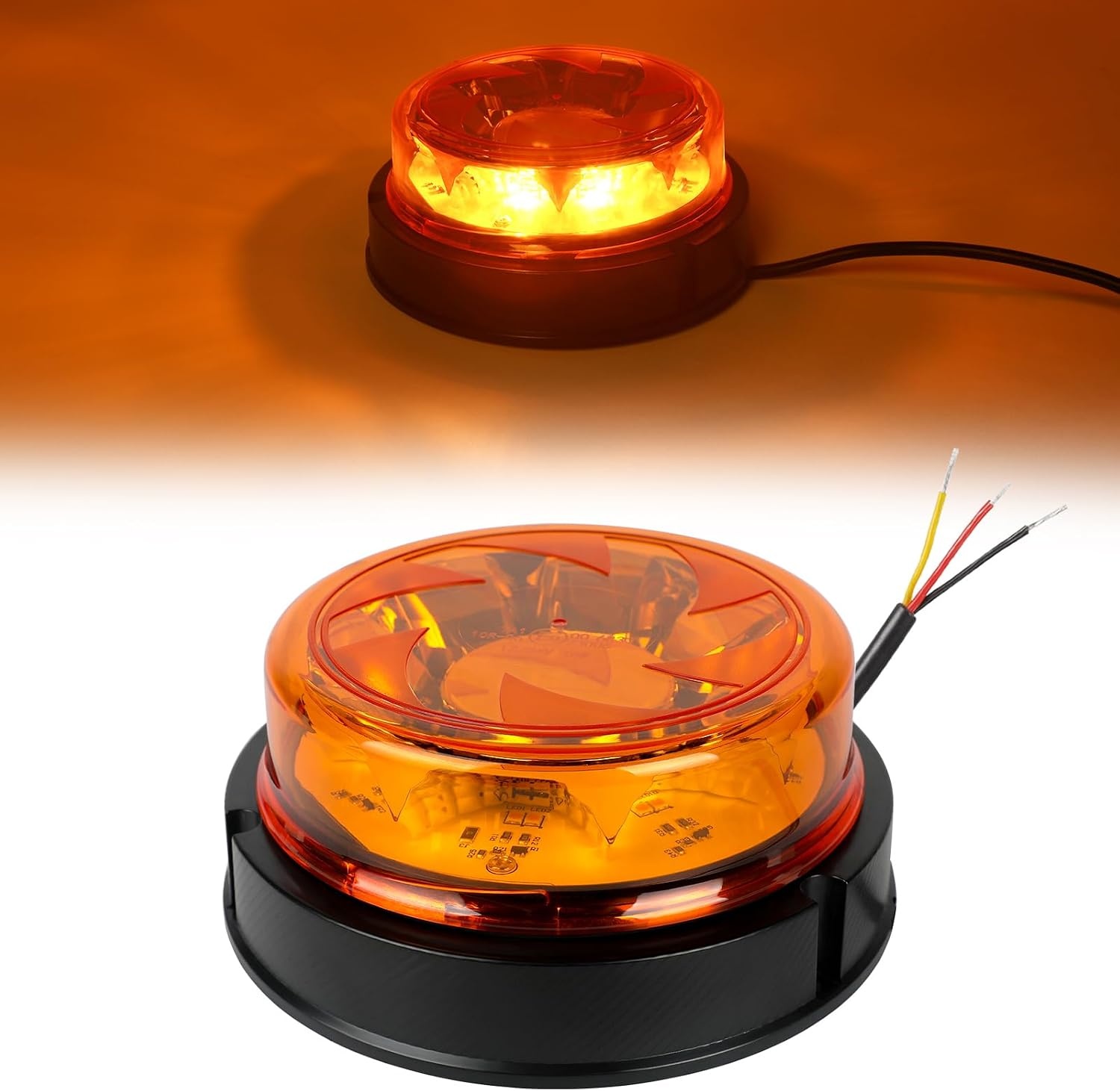 Amber LED Waarschuwingslicht Stroboscoop - 41% Korting!
