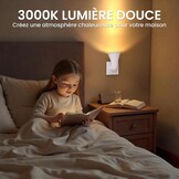 GU10 LED Wandspot Set van 2 - 3000K Warm Wit - Draaibaar