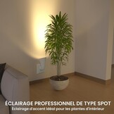GU10 LED Wandspot Set van 2 - 3000K Warm Wit - Draaibaar