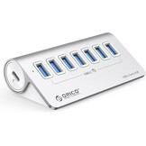 USB Hub 10 Gbps met 4 poorten (2x USB-A, 2x USB-C) - Aluminium, 59% Korting