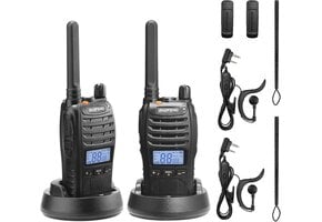 PMR446 Portofoons (2 st.) | Vergunningsvrij | BF-88ST Pro | 33% Korting
