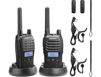 Baofeng BF-88ST Pro PMR446 Walkie-Talkies - Set van 2 - Zwart