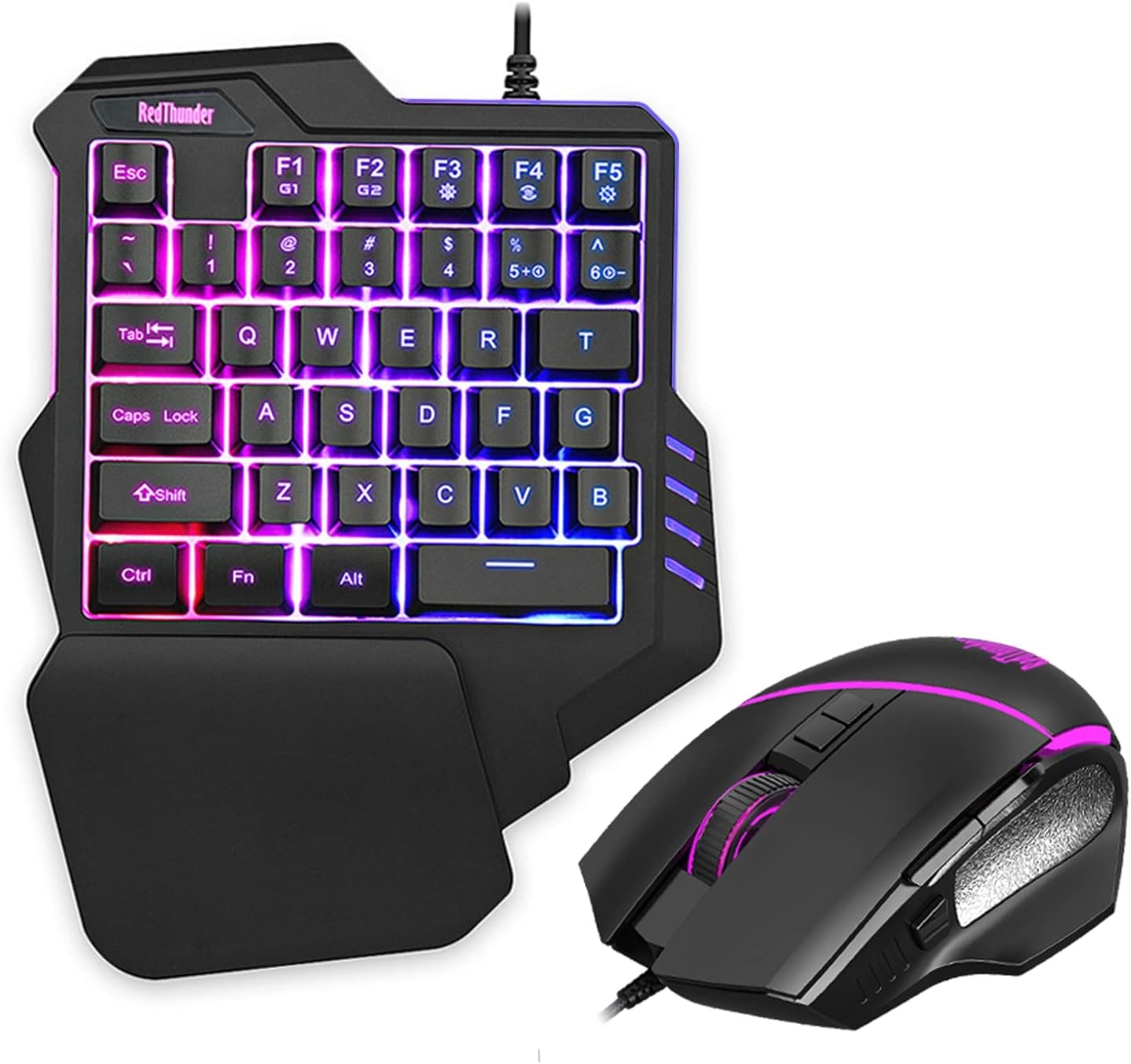 Gaming Toetsenbord & Muis Set met RGB, 59% Korting