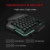 Gaming Toetsenbord & Muis Set met RGB, 59% Korting