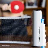 Intrekbaar Tafeltennisnet met Tas | Blauw | 57% Korting