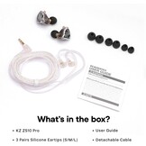 In-Ear Oortjes ZS10 Pro: Hybride Audiofiel Geluid met Microfoon - 34% Korting!