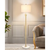 Vloerlamp Goud 140-165cm | Verstelbaar | 3 Kleuren | 29% Korting