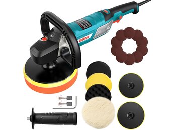 1500W Polijstmachine Auto & Glas | 34% Korting