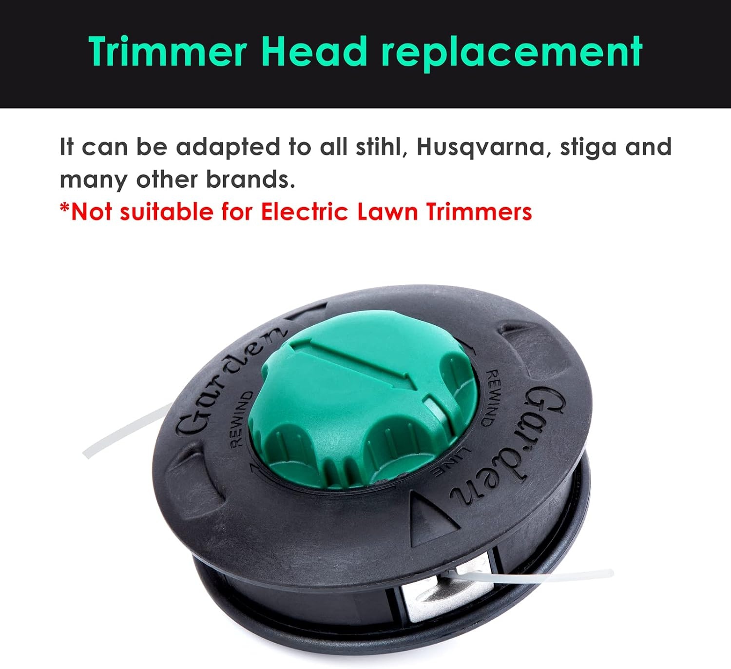 Trimmer draadkop M10X1,25 F voor Oleo Mac bosmaaier | 130 mm Metaal | 58% Korting
