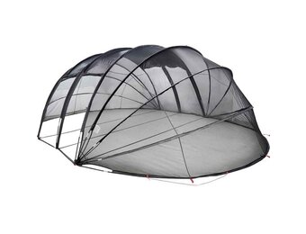 vidaXL Zwembadtent Koepel - Doorzichtig 640x432x205cm - 35% Korting