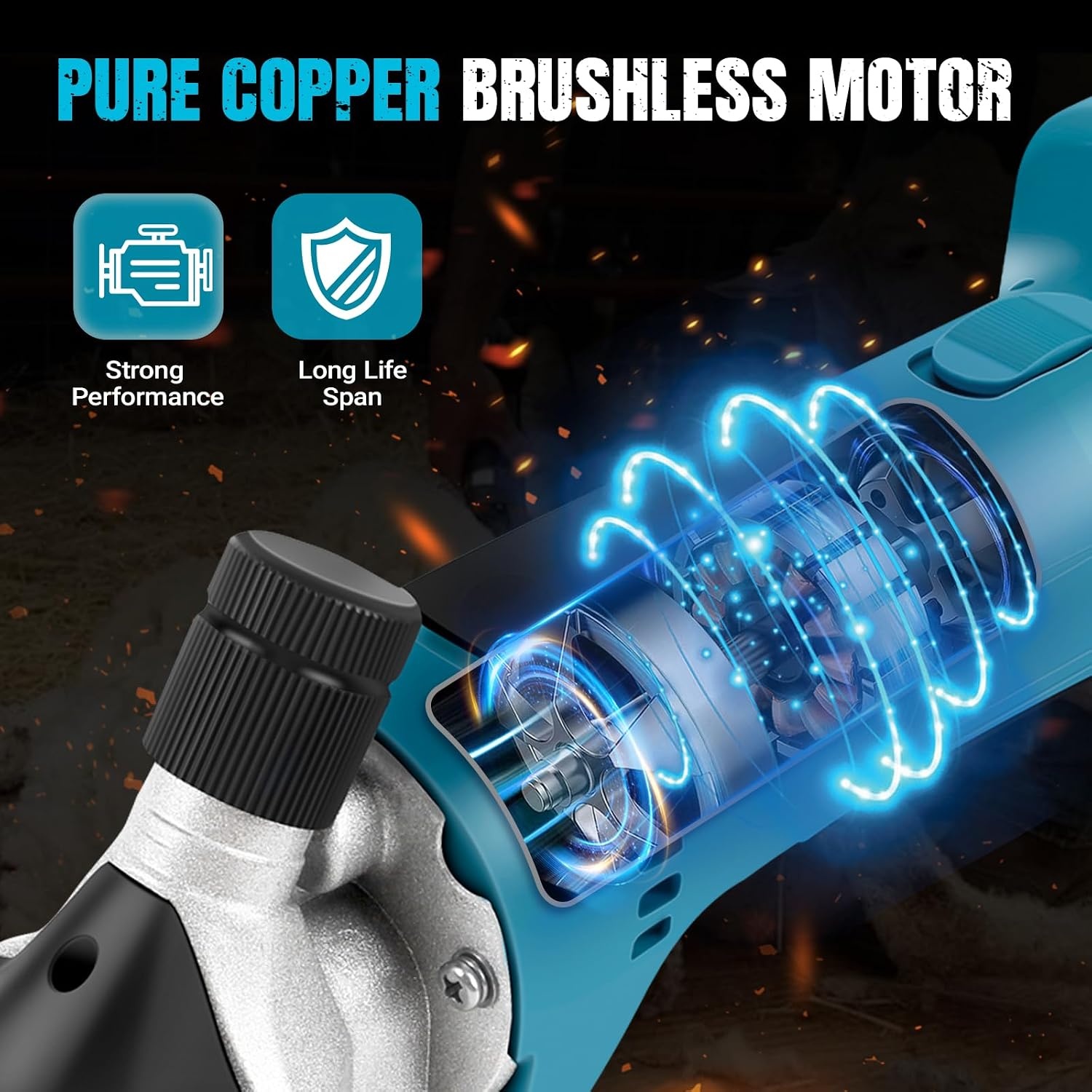 Accu Schaapschaar Elektrisch 550W (Makita 18V) - 34% Korting!