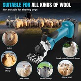 Accu Schaapschaar Elektrisch 550W (Makita 18V) - 34% Korting!