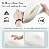 Leren Auto Armleuninghoes Zwart - Traagschuim Comfort & Bescherming - 32x21x5.7 cm | 55% Korting