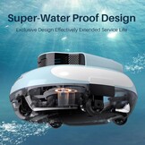POOLPURE Zwemrobot, 100 minuten krachtige reiniging, draadloze zwembadstofzuiger accu met zelfparkeerfunctie, led-indicatoren, IPX8 waterdicht, ideaal voor zwembaden van 90 m² met platte bodem, blauw