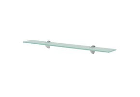 Zwevend Glas Schap 70x10 cm met 44% Korting