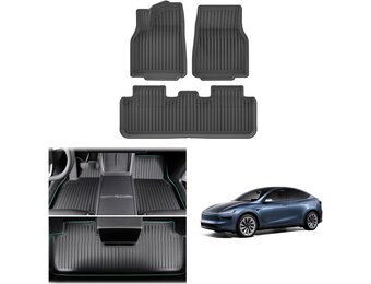Vloermatten Tesla Model Y 2025-2027 | TPE All-Weather | 34% Korting