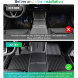 Vloermatten Tesla Model Y 2025-2027 | TPE All-Weather | 34% Korting