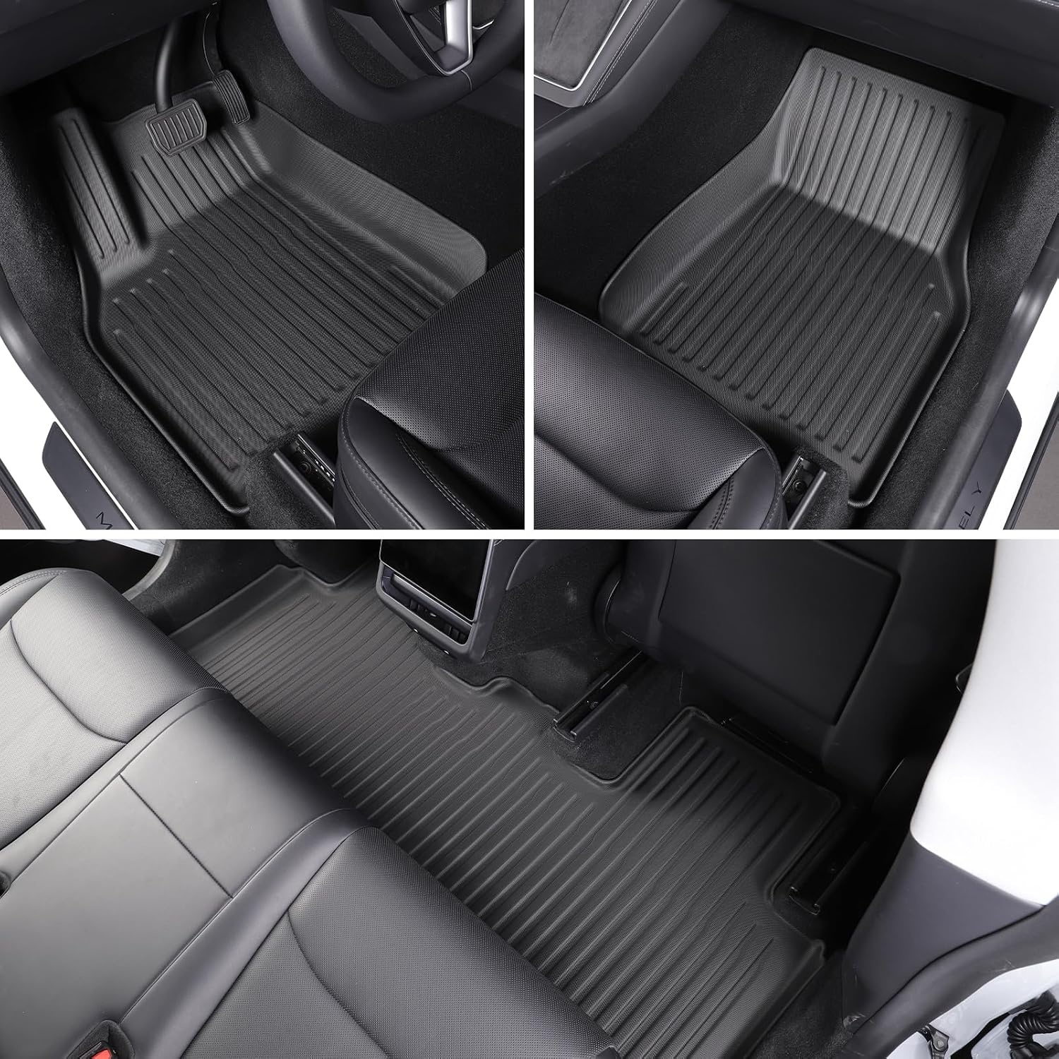 Vloermatten Tesla Model Y 2025-2027 | TPE All-Weather | 34% Korting