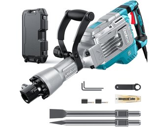 Sloophamer 1700W, 65 Joule | Trillingsdempend | Incl. Koffer | 59% Korting