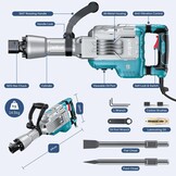 Sloophamer 1700W, 65 Joule | Trillingsdempend | Incl. Koffer | 59% Korting